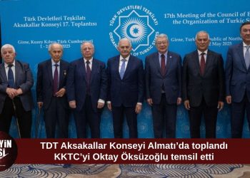TDT Aksakallar Konseyi Almatı’da toplandı: KKTC’yi Oktay Öksüzoğlu temsil etti
