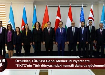 Öztürkler Bakü’de TÜRKPA Genel Merkezi’ni ziyaret etti: “KKTC’nin Türk dünyasındaki temsili güçlenmeli”