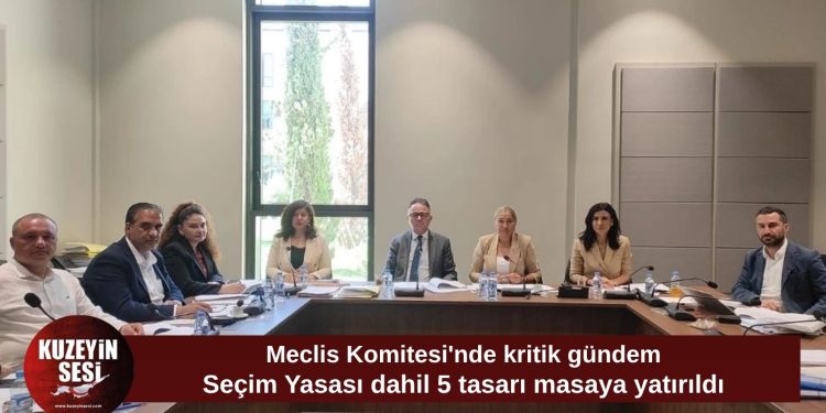 Meclis Komitesi 5 yasa tasarısını görüştü: Seçim değişikliği tasarısı da gündemdeydi