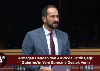 Armağan Candan’dan AKPA’da Guterres ve Holguin’in girişimine destek çağrısı