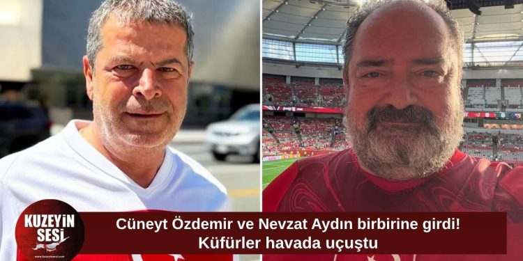 Türkiye-ABD maçı sonrası Cüneyt Özdemir ile Nevzat Aydın arasında sosyal medya polemiği
