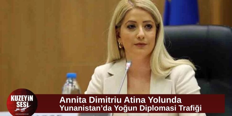 Rum Meclis Başkanı Annita Dimitriu Atina temaslarına gidiyor