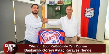 Cihangir Spor Kulübü’nde başkanlık değişimi: Aytaç Karavezirler yeniden göreve seçildi