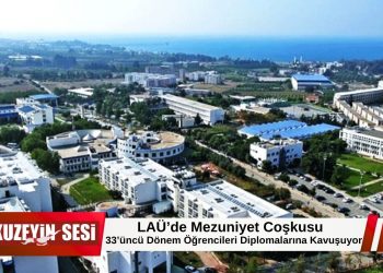 LAÜ’de mezuniyet heyecanı: 33’üncü dönem mezunları diplomalarını alacak.