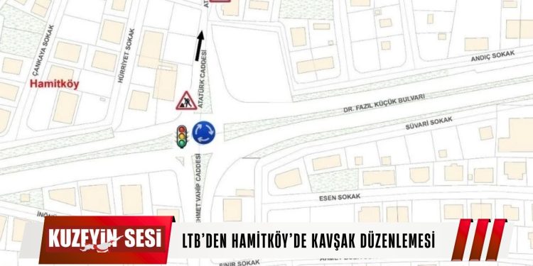 Hamitköy’de Kavşak Düzenlemesi Başlıyor