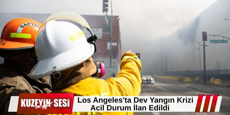 Los Angeles’taki Dev Depo Yangınında Acil Durum İlan Edildi