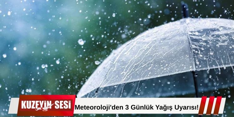 Meteoroloji uyardı: Üç gün boyunca yer yer sağanak bekleniyor!