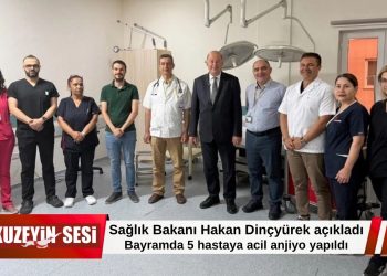 Dinçyürek: Bayramda 5 hastaya acil anjiyo yapıldı!
