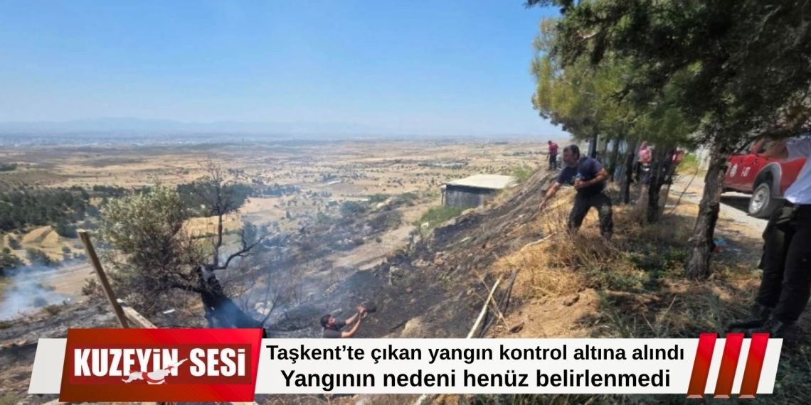 Taşkent’te yangın kontrol altına alındı: Nedeni araştırılıyor!