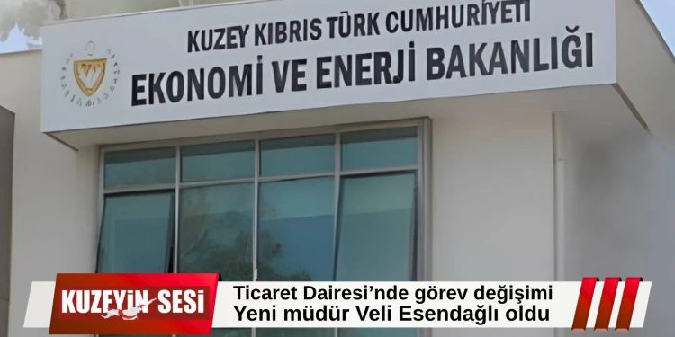 Ticaret Dairesi Müdürlüğü’nde görev değişimi: Sevil Yönlüer görevden alındı, Veli Esendağlı atandı.