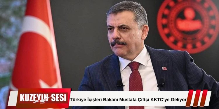 Türkiye İçişleri Bakanı Mustafa Çiftçi yarın KKTC’de temaslarda bulunacak.