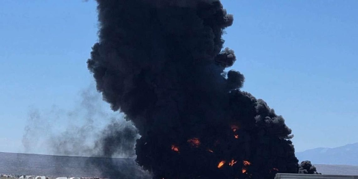 ABD Hava Kuvvetlerine ait B52 Stratofortress uçağı düştü