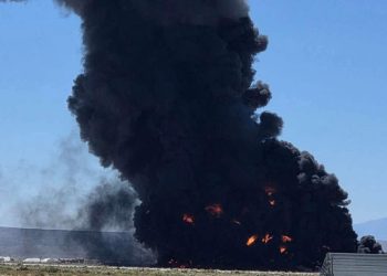 ABD Hava Kuvvetlerine ait B52 Stratofortress uçağı düştü