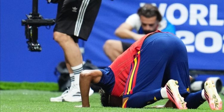 Lamine Yamal, secdeli gol sevinci sonrası sosyal medyada hedef oldu