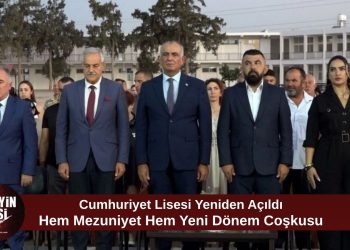 Cumhuriyet Lisesi Güçlendirme Sonrası Yeniden Eğitime Açıldı