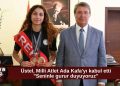 Başbakan Üstel, milli atlet Ada Kafa’yı kabul etti: “Seninle gurur duyuyoruz”