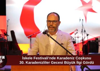 54. Geleneksel İskele Festivali’nde Karadeniz rüzgarı esti: 30. Karadenizliler Gecesi yoğun ilgi gördü