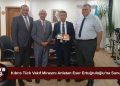 Kıbrıs Türk vakıf mirasını anlatan kapsamlı akademik eser Ertuğruloğlu’na tanıtıldı