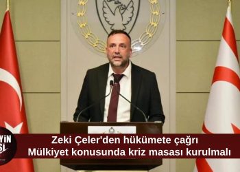 Çeler: Mülkiyet sorunu bireyleri hedef alan cezai süreçlerle çözülemez