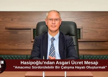 Hasipoğlu: “Hedefimiz sürdürülebilir bir çalışma hayatı oluşturmak”