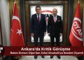 Bakan Oğuz, Emekli Korgeneral Zekai Aksakallı’yı ziyaret etti
