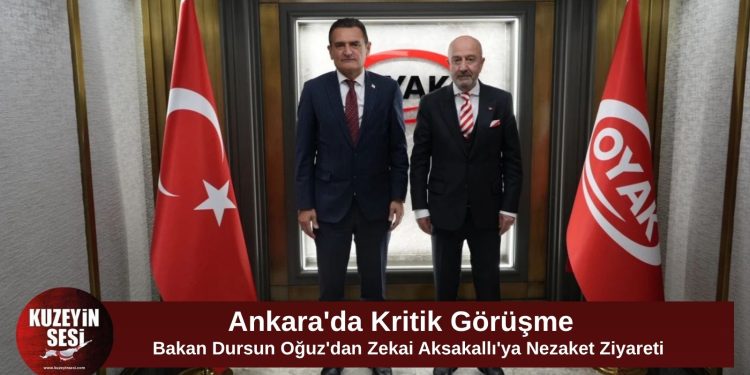 Bakan Oğuz, Emekli Korgeneral Zekai Aksakallı’yı ziyaret etti