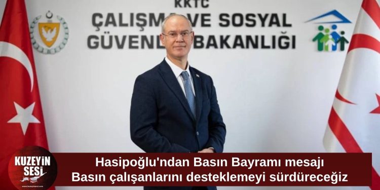 Hasipoğlu: Basın sektörüne desteğimiz sürecek