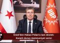 Üstel: Hakan Fidan’ın kararlı duruşunu memnuniyetle karşılıyoruz