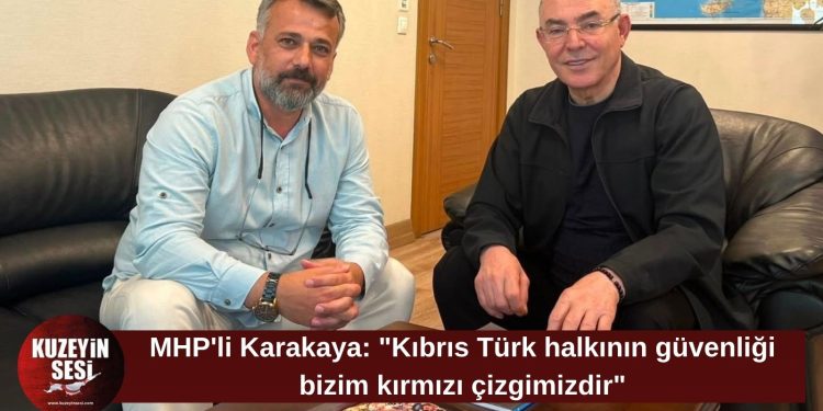 MHP Genel Başkan Yardımcısı Mevlüt Karakaya: “Kıbrıs Türk halkının güvenliği Türkiye için kırmızı çizgidir”