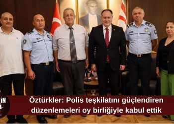 Öztürkler: Polis teşkilatını güçlendiren düzenlemeler oy birliğiyle yasalaştı