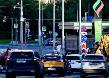 Rusyanın Novorossiysk şehrinde benzin bitti
