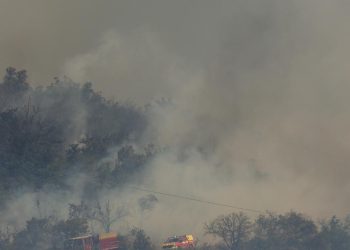 Fransa'da binlerce hektarlık orman yandı