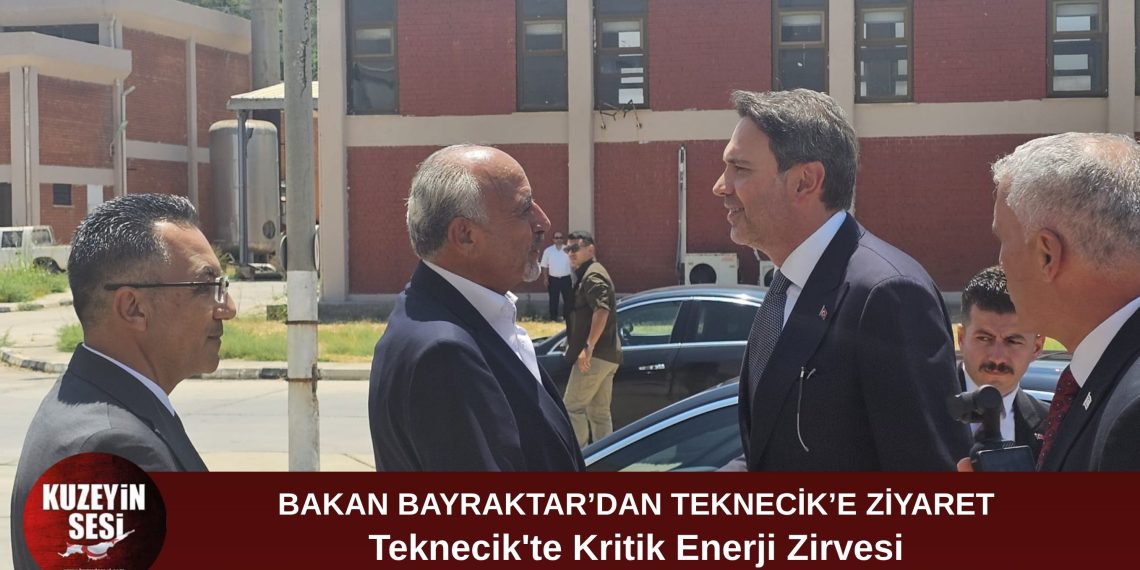 Bakan Bayraktar, Teknecik Elektrik Santrali’nde incelemelerde bulundu