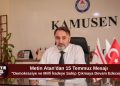 Metin Atan’dan 15 Temmuz Mesajı: “Demokrasiye ve Millî İradeye Sahip Çıkmayı Sürdüreceğiz”