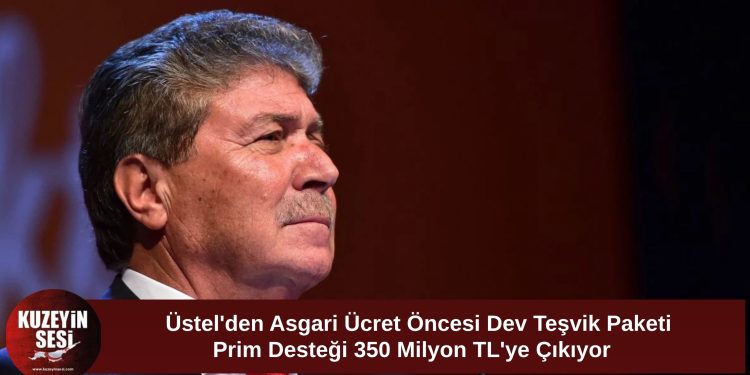 Üstel, yeni teşvik paketini açıkladı: Prim destekleri artırılıyor