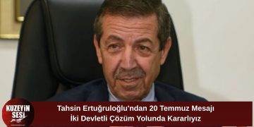 Ertuğruloğlu: İki devletli çözüm hedefimizden vazgeçmeyeceğiz