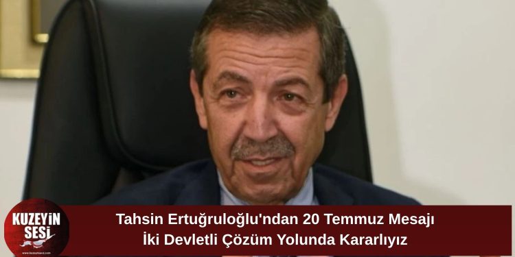 Ertuğruloğlu: İki devletli çözüm hedefimizden vazgeçmeyeceğiz