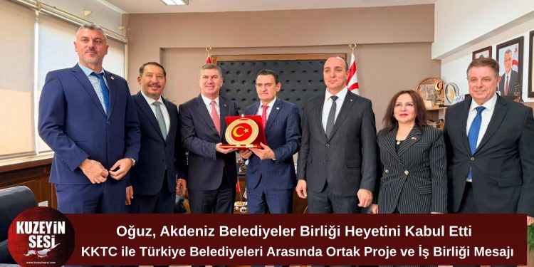 Dursun Oğuz, Akdeniz Belediyeler Birliği Heyetini Ağırladı