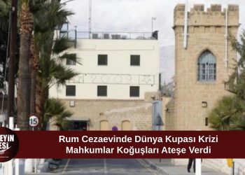 Rum Cezaevinde Dünya Kupası Gerginliği: Mahkumlar Koğuşları Ateşe Verdi