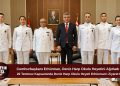 Cumhurbaşkanı Erhürman, Deniz Harp Okulu Heyetini Kabul Etti