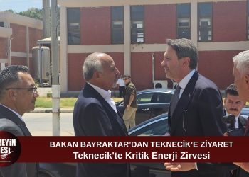 Bakan Bayraktar, Teknecik Elektrik Santrali’nde incelemelerde bulundu