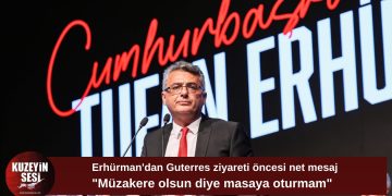 Erhürman: “Müzakere olsun diye müzakere yapmam”