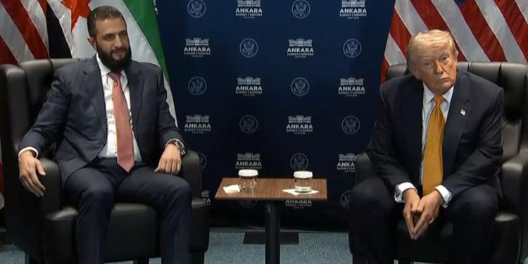 Trump ile Şara Ankara'da bir araya geldi