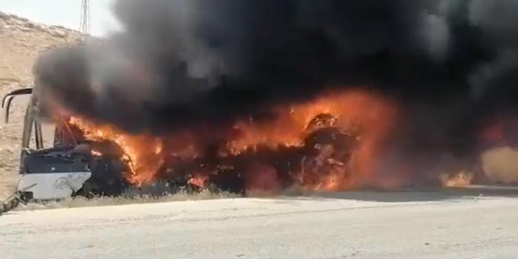 Suriyede otobüs kazasında 35 kişi öldü, 30 kişi yaralandı
