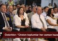Öztürkler: “Üreten toplumlar geleceğini daha güçlü inşa eder”