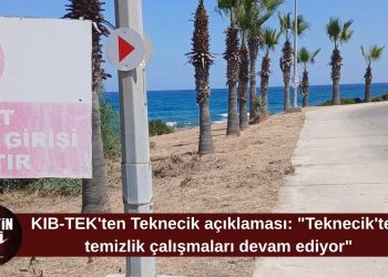 KIB-TEK: Teknecik’te ot temizliği çalışmaları aralıksız sürüyor