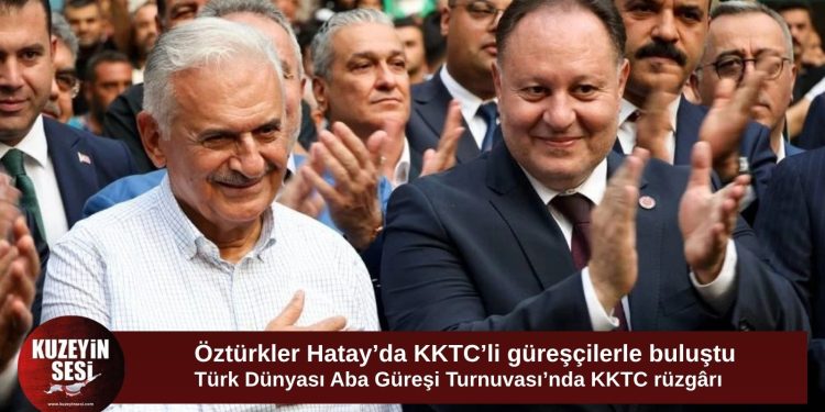 Öztürkler, Türk Dünyası Aba Güreşi Turnuvası Finallerini izledi