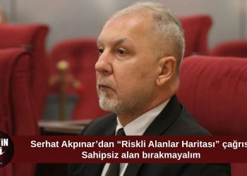 Akpınar: Sahipsiz alan bırakmayalım