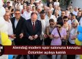 Alemdağ’a yeni spor salonu: Öztürkler açılışa katıldı