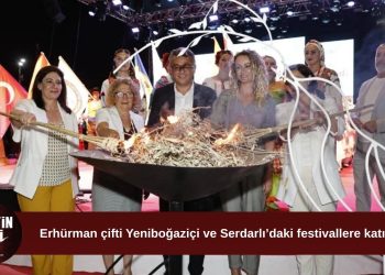 Tufan Erhürman, Yeniboğaziçi ve Serdarlı’daki festivallere katıldı